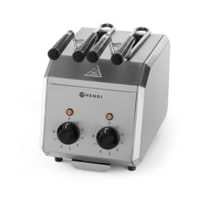 Kenyérpirító toaster – 230V / 1200W – 200x300x(H)223 mm - HENDI 261163