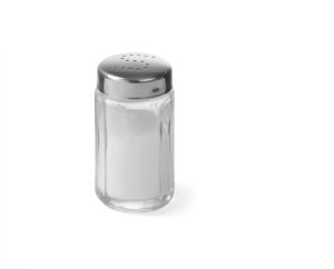 Só és borsszóró – só – ø40x(H)70 mm - HENDI 461266