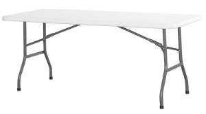 Büfé asztal – 1800x740x(H)740 mm - HENDI 810897