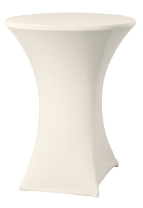 Bárasztal terítő – Krémszínű – ø850x(H)1150 mm - HENDI 813850