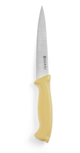 Filéző kés – Citromsárga – 300x25x(H)40 mm - HENDI 842539
