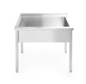 Budget Line egy medencés mosogatóasztal – csavaros – 1000x600x(H)850mm - HENDI 811023