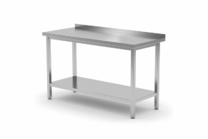 Budget Line rozsdamentes asztal – mélység: 600mm –  1000x600x(H)850mm - HENDI 817278
