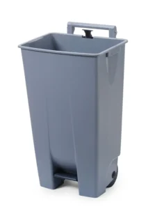 Szemetes tartály - 120L - Világos szürke - 510x425x(H)875mm
